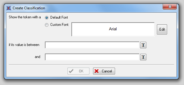 图18.34  Create Classification Dialog (创建分类对话框)